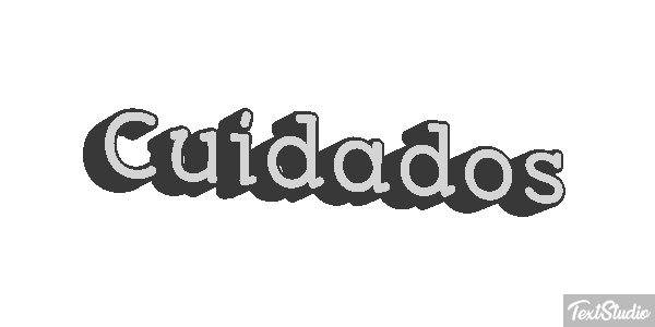 Cuidados Efecto de texto