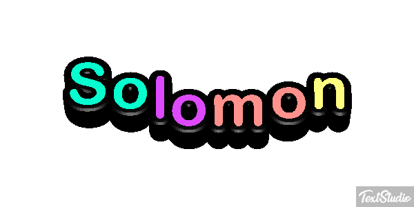 Solomon Efekt tekstowy