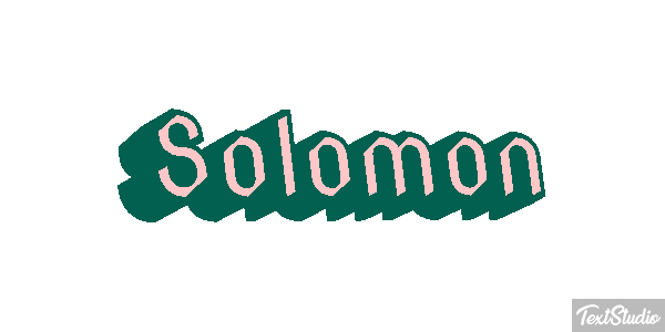 Solomon Efekt tekstowy