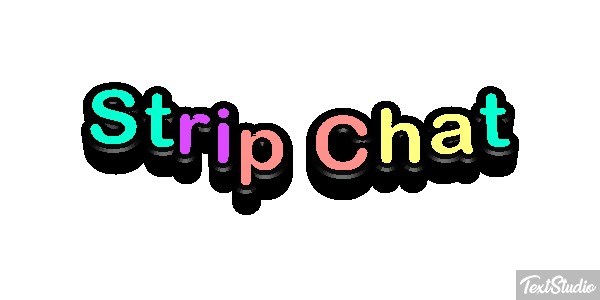 Strip Chat Effet de texte