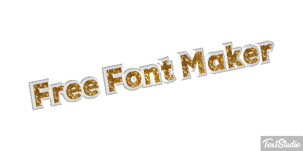 Free Font Maker Metin efekti