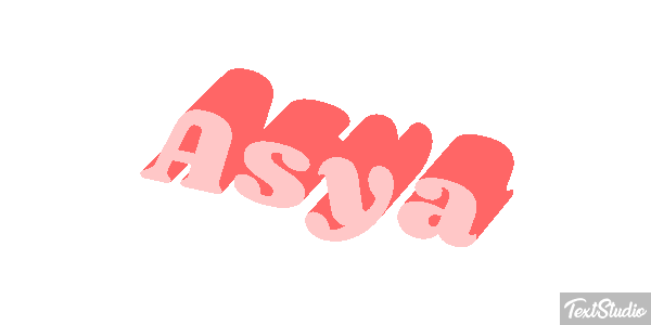 Asya Текстовый эффект