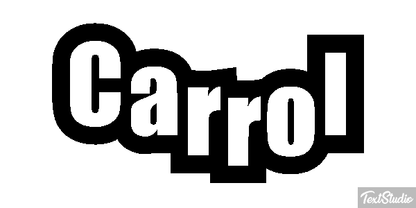 Carrol Text effect