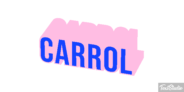 Carrol Text effect
