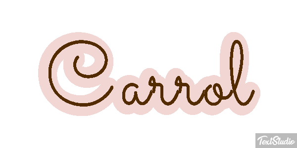 Carrol Text effect