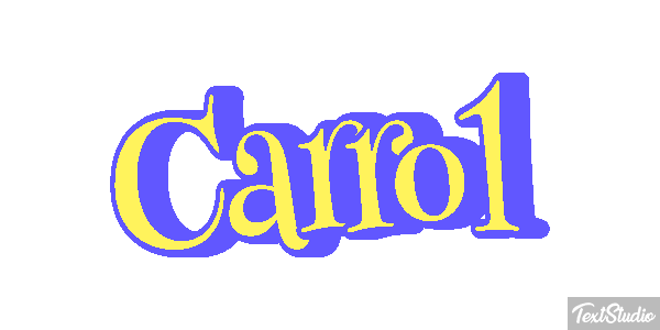 Carrol Text effect