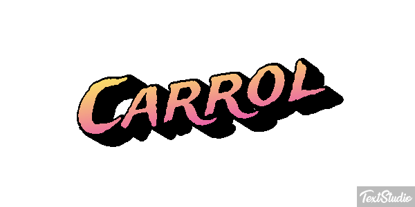 Carrol Text effect
