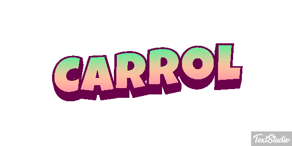 Carrol Text effect