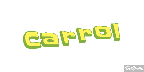 Carrol Text effect