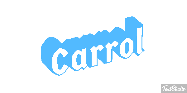 Carrol Text effect