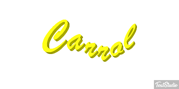Carrol Text effect