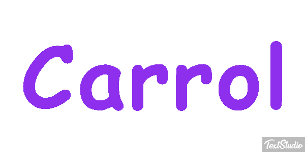 Carrol Text effect