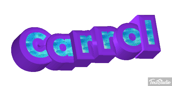Carrol Text effect