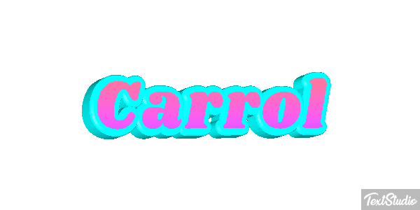 Carrol Text effect