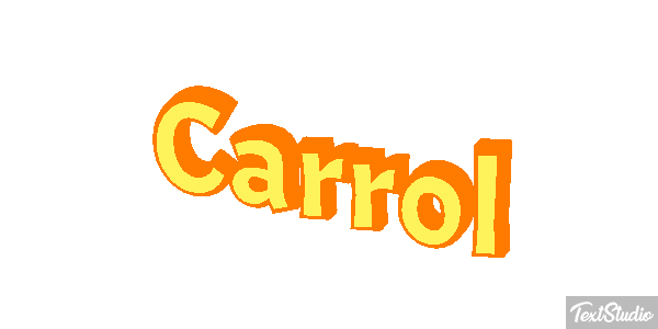Carrol Text effect