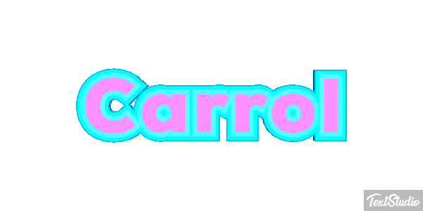 Carrol Text effect