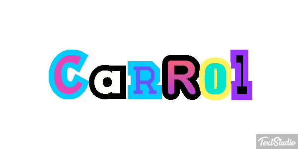 Carrol Text effect