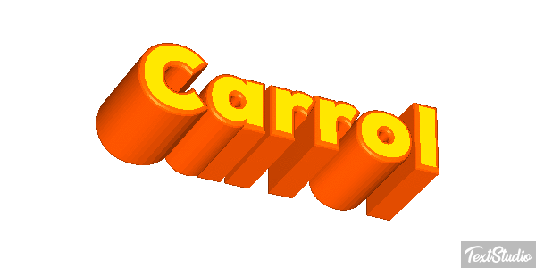 Carrol Text effect