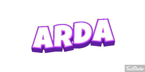 Arda Текстовый эффект