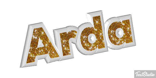 Arda Текстовый эффект