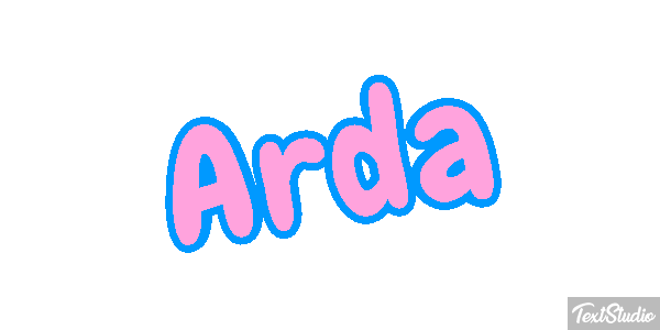 Arda Текстовый эффект