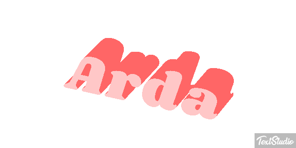 Arda Текстовый эффект