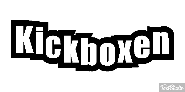 Kickboxen Efekt tekstowy