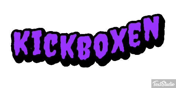 Kickboxen Efekt tekstowy