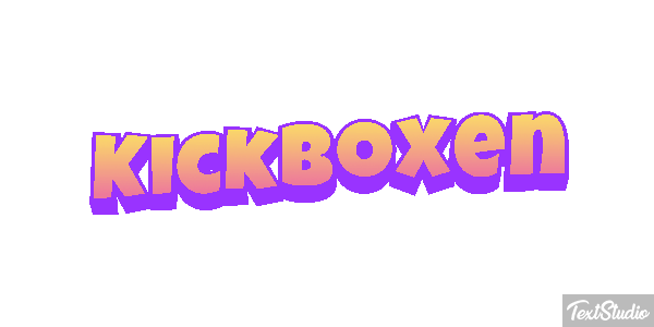 Kickboxen Efekt tekstowy