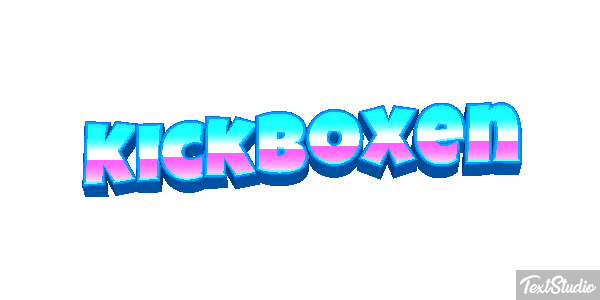 Kickboxen Efekt tekstowy