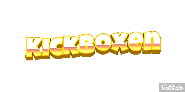 Kickboxen Efekt tekstowy