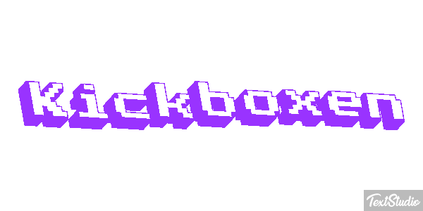 Kickboxen Efekt tekstowy