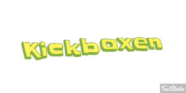 Kickboxen Efekt tekstowy