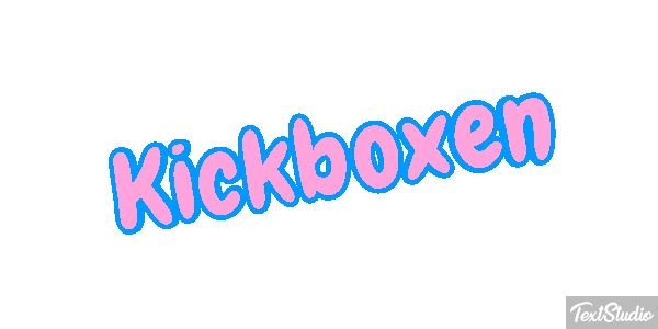 Kickboxen Efekt tekstowy
