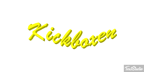 Kickboxen Efekt tekstowy