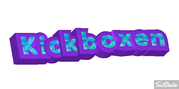 Kickboxen Efekt tekstowy