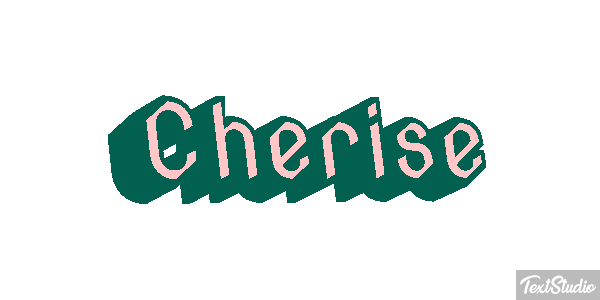 Cherise Efeito do texto