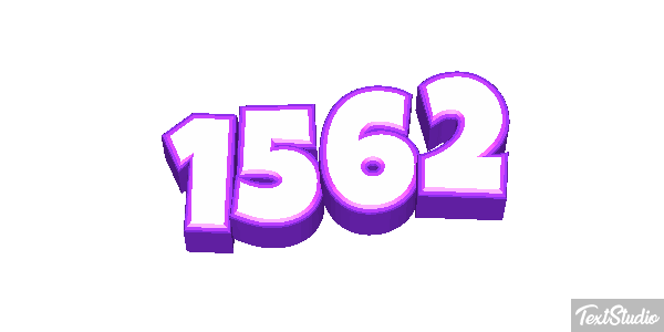 1562 Tekst effect
