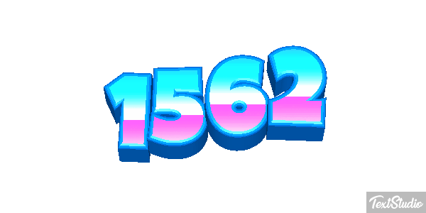 1562 Tekst effect