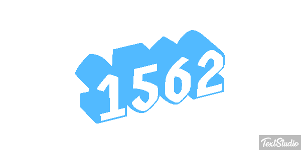 1562 Tekst effect