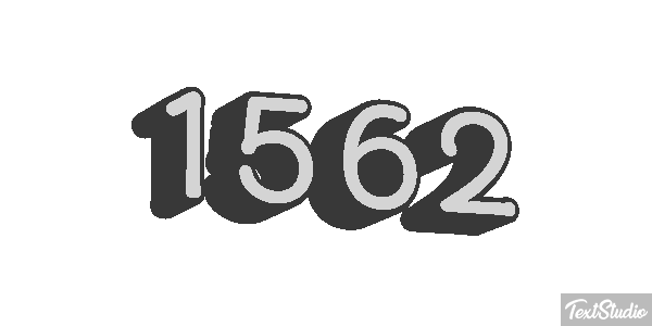 1562 Tekst effect