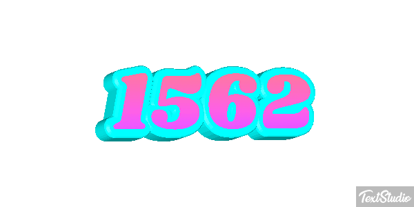 1562 Tekst effect