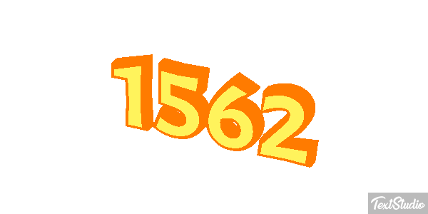 1562 Tekst effect