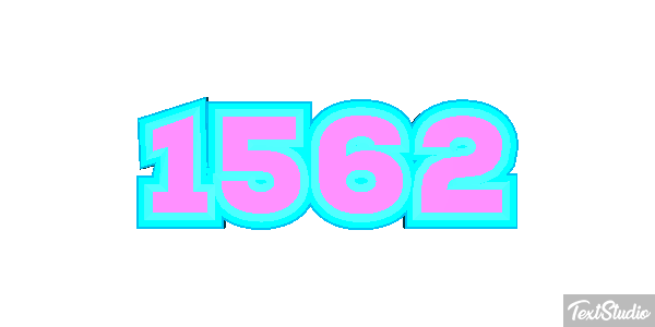 1562 Tekst effect