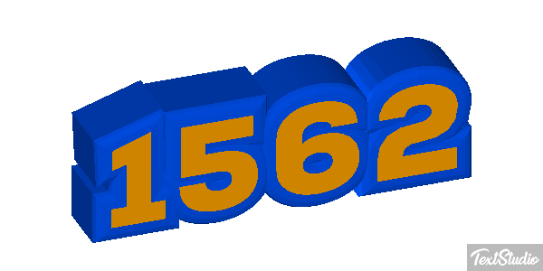 1562 Tekst effect