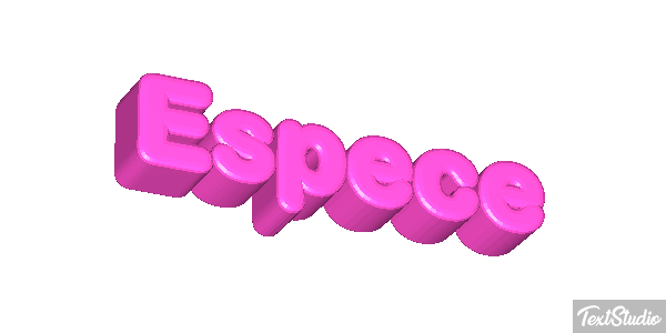 Espèce Effet de texte