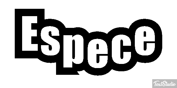 Espèce Effet de texte