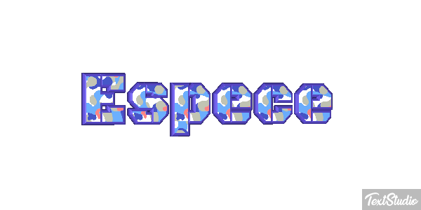 Espèce Effet de texte