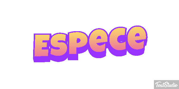 Espèce Effet de texte