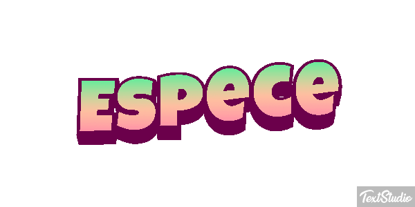 Espèce Effet de texte